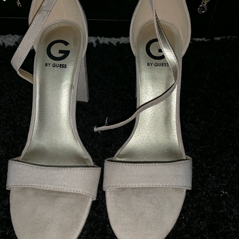 Nude Guess Heels